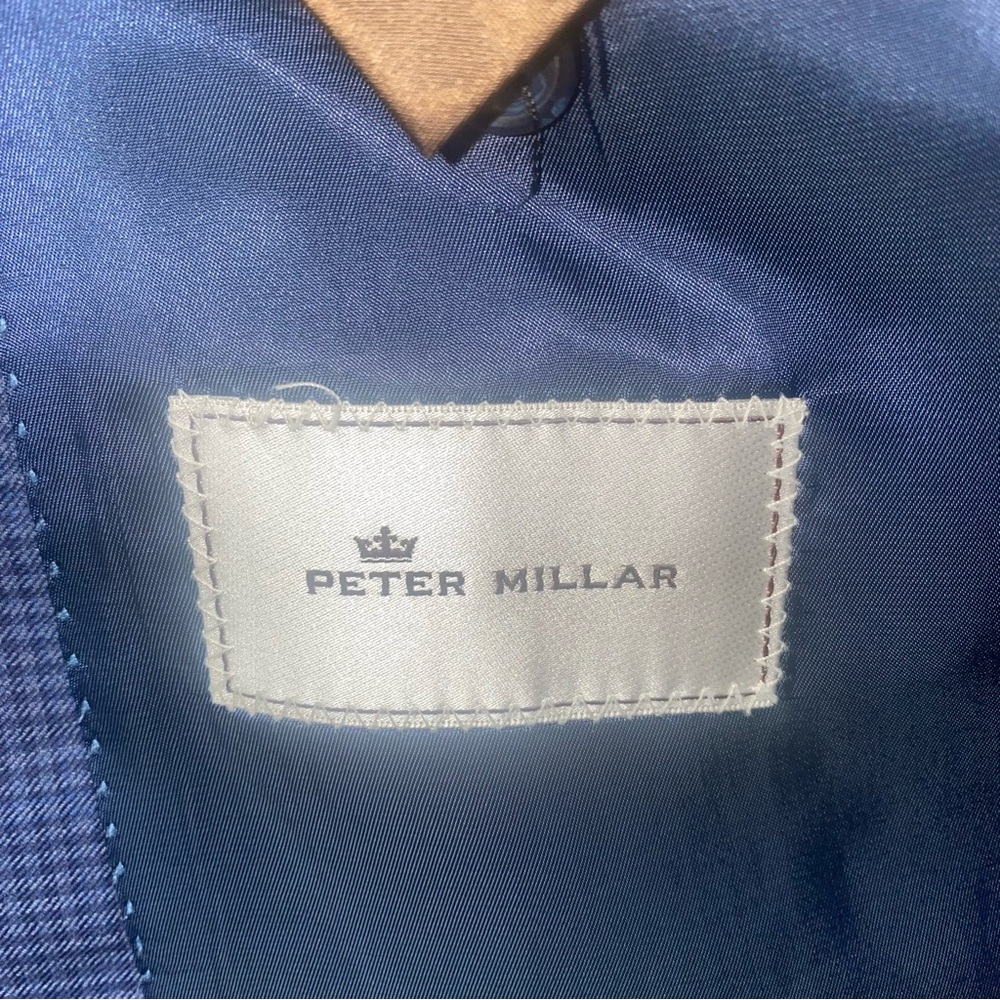 Peter Millar Wool Blazer, 46T - Picture 8 of 9